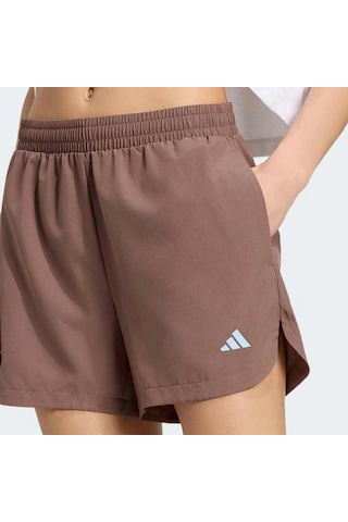 Adidas Studio Woven Kadın Kahverengi Şort Ky3131