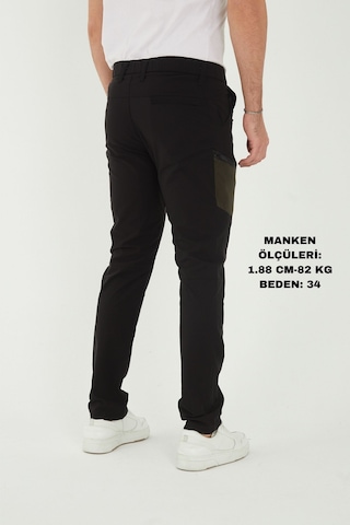 Camp Scoutland Camp530 Outdoor Tactical Su İticili Likralı Yazlık Erkek Taktik Pantolon Siyah