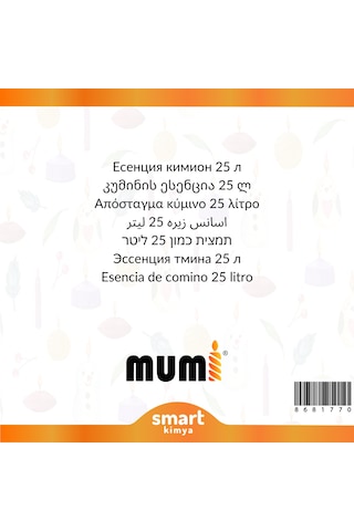 Kimyon Mum Esansı 64982 25 Litre Şeffaf