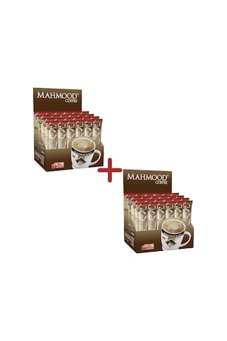 Mahmood Coffee 3ü1 Arada Sütlü Köpüklü Hazır Kahve 2'li 48 x 18 G