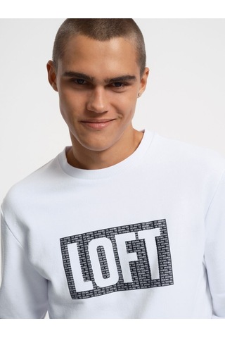 LOFT Regular Fit Erkek Sweatshirt Lf2031655 Q1.v1 Beyaz