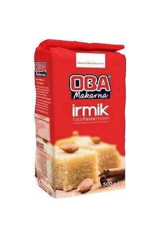 Oba Makarna İrmik 500 G