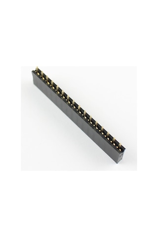 16 Pin Tek Sıra Dişi Header 180 Derece 1x16 Pin 2.54mm Soket Konnektör Breadboard Pcb Devre Bağlantı
