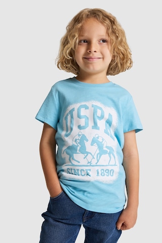 U.S. Polo Assn. Erkek Çocuk Aqua Tişört 50327044-vr007