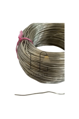 0.22mm Çok Damarlı Şeffaf Montaj Kablosu Kalaylı %100 Bakır Kordon Kablo 100m