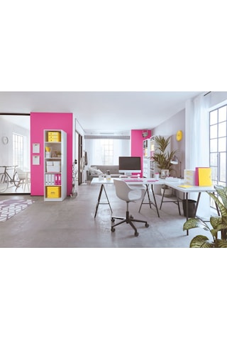 Leitz 180 Active Wow Geniş Klasör Metalik Pembe 11060023