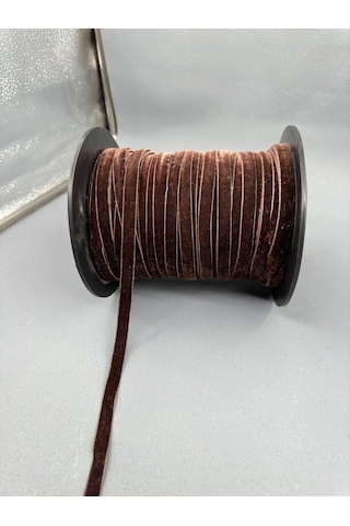 Paşateks- 1 Cm Düz Kadife-5 Metre P.kahve