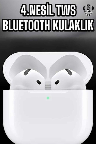 4.nesil Kaliteli Tws Android Ve İos Uyumlu Mikrofonlu Kulaklık