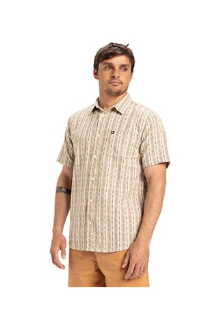Quiksilver Street Way Ss Erkek Günlük Gömlek Eqywt04608-sfa8 Kahverengi Kahverengi