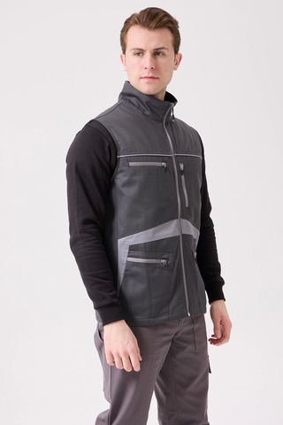 Pyrus İş Yeleği Füme-a.gri