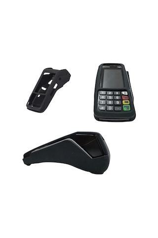 İngenico Move 5000f Uyumlu Silikon Çanta Açık