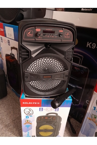 Kolav F810 8inç Mikrofonlu Bluetooth Hoparlör