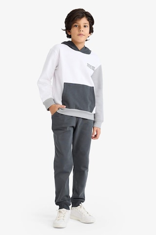 Defacto Erkek Çocuk 2li Takım Baskılı Kapüşonlu Sweatshirt Jogger Eşofman Altı C8316a825cwwt36 Beyaz-wt36