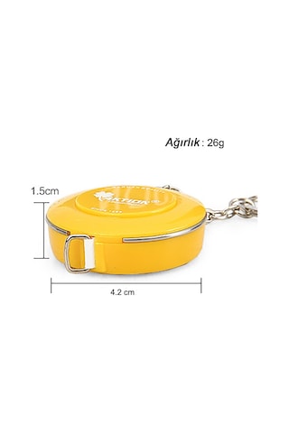 Aktion Anahtarlıklı Otomatik Mezura 150 Cm (60 Inç)