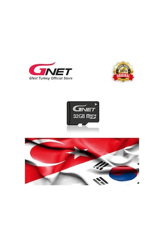 32Gb Gnet Hafıza Kartı & Elektronik Adaptör