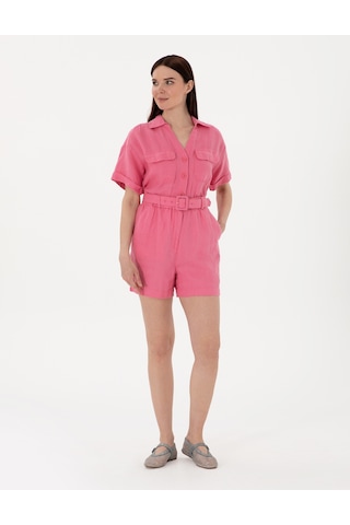 Pierre Cardin Kadın Pembe Tulum Dokuma 50301204-vr041 Pembe