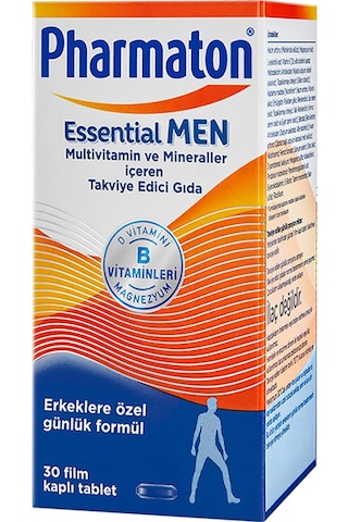 Pharmaton Essential Men 30 Kapsül 3 Adet