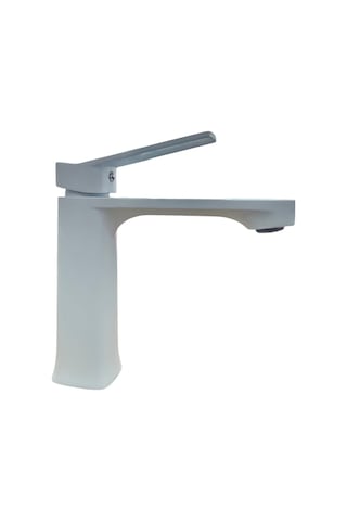 Luxury Faucet Lavabo Bataryası Beyaz Beyaz
