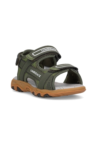 Lumberjack 101985134 5m Loten 5fx Filet Erkek Çocuk Düz Sandalet Haki Haki