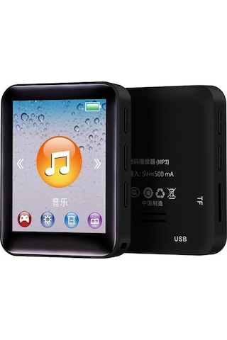 Flybuy 1.8 4gb Düğme Mp3 Çalar, 3.5mm Jack, Renkli Ekran, Taşınabilir Müzik Çalar