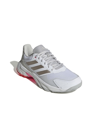 Adidas Courtjam Control 3 W Kadın Tenis Ayakkabısı Ih2968 Beyaz Beyaz