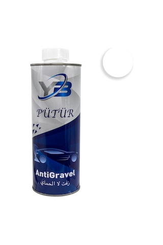 Anti Gravel Darbe Koruyucu Pütür Boya 1 Kg - Beyaz