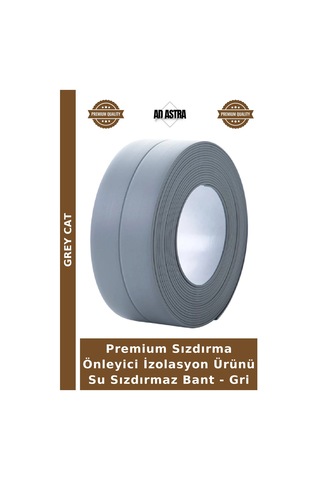 Premium Sızdırma Önleyici İzolasyon Ürünü Su Sızdırmaz Bant - Gri