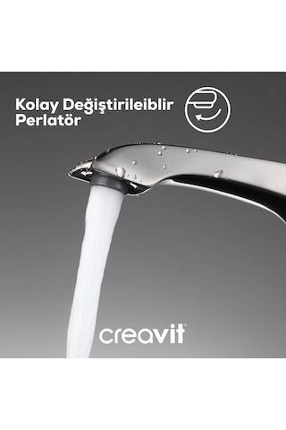 Creavit Avangart Banyo Armatürü Altın Bt.ag2500g