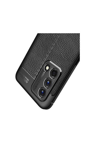 Oppo A74 4G Kılıf Deri Tarzı Niss Silikon Case