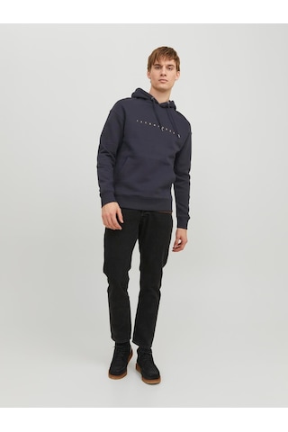 Jack & Jones Jack&jones Jjestar Erkek Sweatshirt Lacivert
