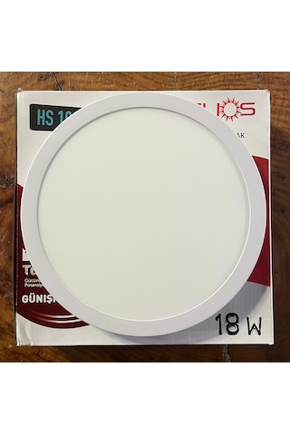 Helios Hs-1038g 18w Yuvarlak Günışığı Spot Led Panel