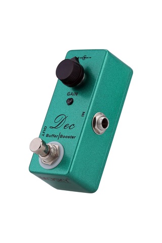 Yaozixa Elektro Gitar Buför Ve Güçlendirici Efekt Pedalı - Tam Metal Kasa, Temiz Tonda Güç Artırma, Doğru Bypass, Tek Düğme Kontrolü