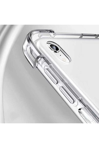 Samsung Galaxy Uyumlu Tab A9 X110 Kılıf Anti Shock Şeffaf Silikon Arka Kapak Arka Kapak