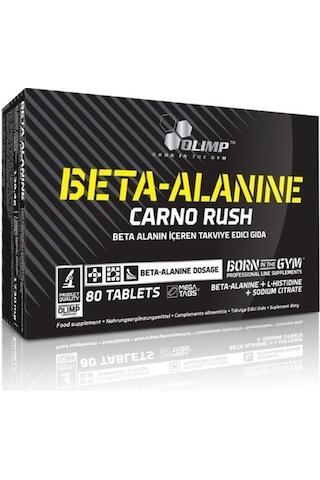 Olimp Beta Alanine Carno Rush 80 Tablet (474849800)-Aromasız