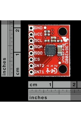 Orijinal Sparkfun 3 Eksen Jiroskop L3g4200d