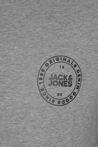 Jack & Jones Erkek Sweatshırt 12155835-lıght-grey 12155835-lıght-grey Gri Gri