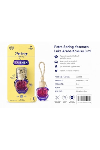 Yasemen Lüks Araç Kokusu 8ml 001