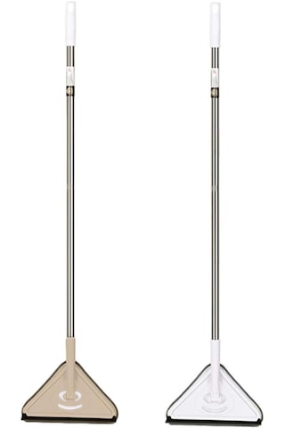 Mop 3 Bölmeli Yerleştirme Çubuğu 1,7 Metre + Elyaf Bez + Şönil Bez