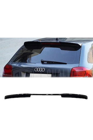 Audi A3 Hb 2003-2012 Pianoblack Spoiler İthal Abs Plastik