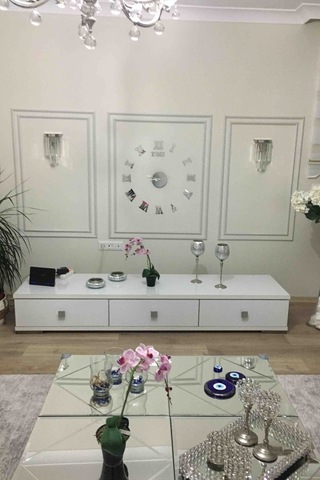 Decozza Boyanabilir 2,5 Cm Hazır Çerçeve Mastik Hediyeli