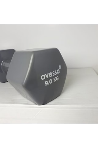 Avessa 9 Kg Vinil Dambıl Pvc 2 Adet