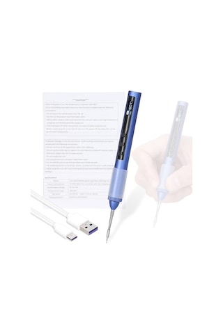 Hallow 210-ı Akıllı Elektrikli Havya Taşınabilir Usb Lehimleme İstasyonu