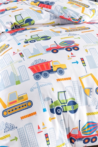 Eponj Home Junior Nevresim Seti Tek Kişilik Şantiyeparkı Beyaz Beyaz