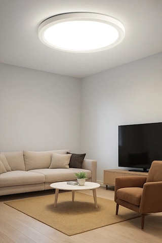 Enfe-tavana Sıfır Avize Yuvarlak Beyaz Işık Panel Smd Led Li 24w Beyaz Kasa Sıva Üstü Panel Armatür Beyaz