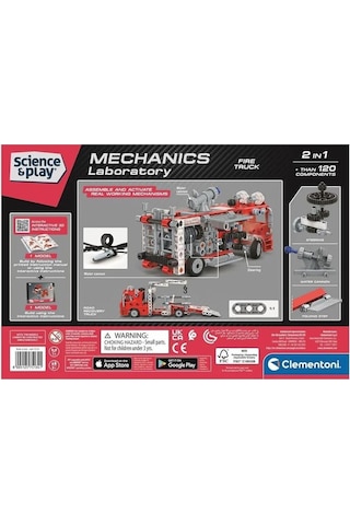 75134tr Mekanik Laboratuvarı - İtfaiye Aracı - Fire Truck +8 Yaş Diğer