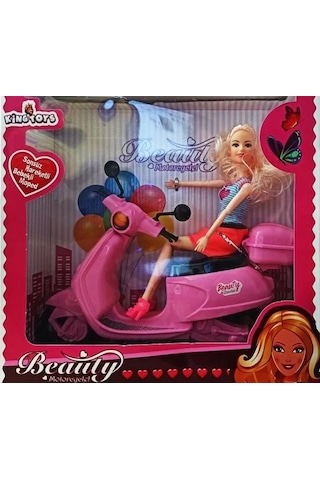 Kingtoys Sonsuz Hareketli Bebekl0i Moped Oyuncak