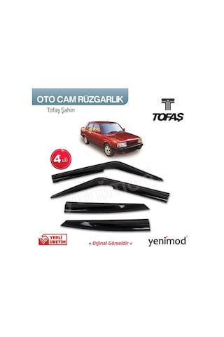 Tofaş Uyumlu Şahin 4Lü Cam Rüzgarlık