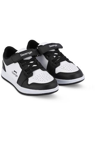 Slazenger PRINCE I Çocuk Cırt Cırtlı Beyaz / Siyah Günlük Spor Ayakkabısı