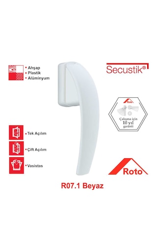 Roto Swing Pencere Kolu Beyaz
