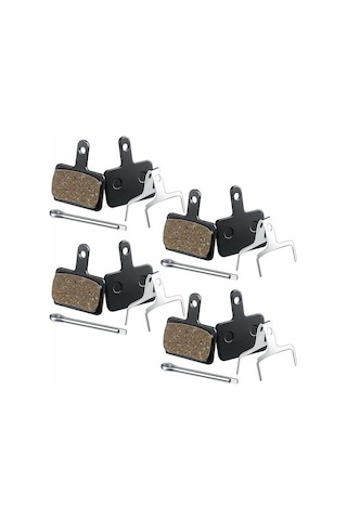 Mufunye 8 Adet Yarı Metal Fren Balatası - Dağ Bisikleti Elektrikli Bisiklet Yol Bisikleti İçin - 4 Çift Set 01b